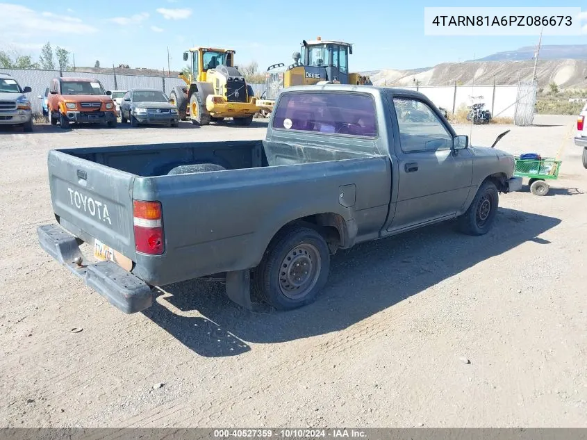 1993 Toyota Pickup 1/2 Ton Short Whlbase Stb VIN: 4TARN81A6PZ086673 Lot: 40527359