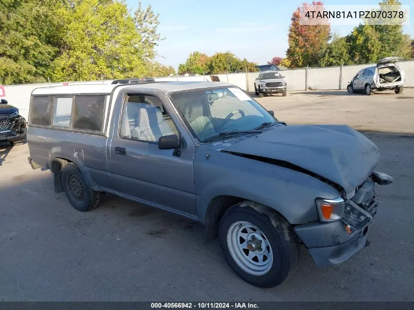 1993 Toyota Pickup 1/2 Ton Short Whlbase Stb VIN: 4TARN81A1PZ070378 Lot: 40566942