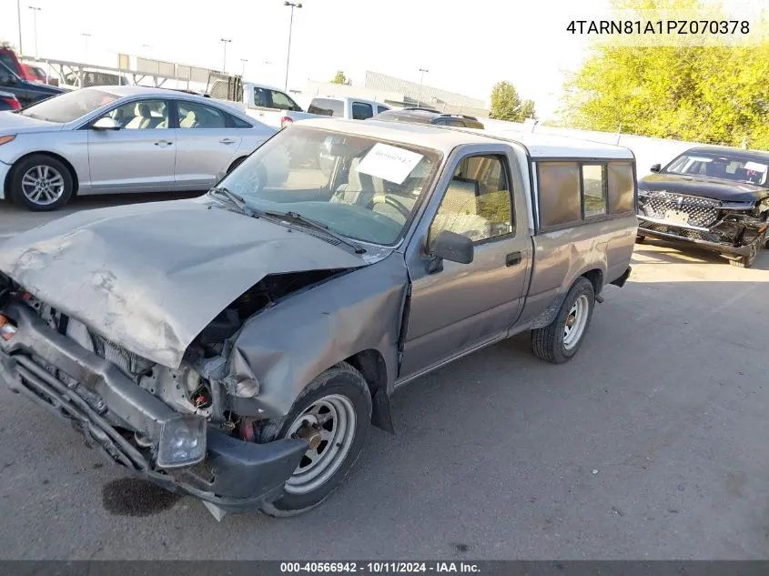 1993 Toyota Pickup 1/2 Ton Short Whlbase Stb VIN: 4TARN81A1PZ070378 Lot: 40566942