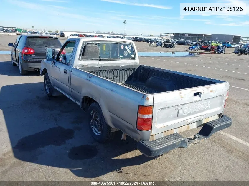 1993 Toyota Pickup 1/2 Ton Short Whlbase Stb VIN: 4TARN81A1PZ108126 Lot: 40675901