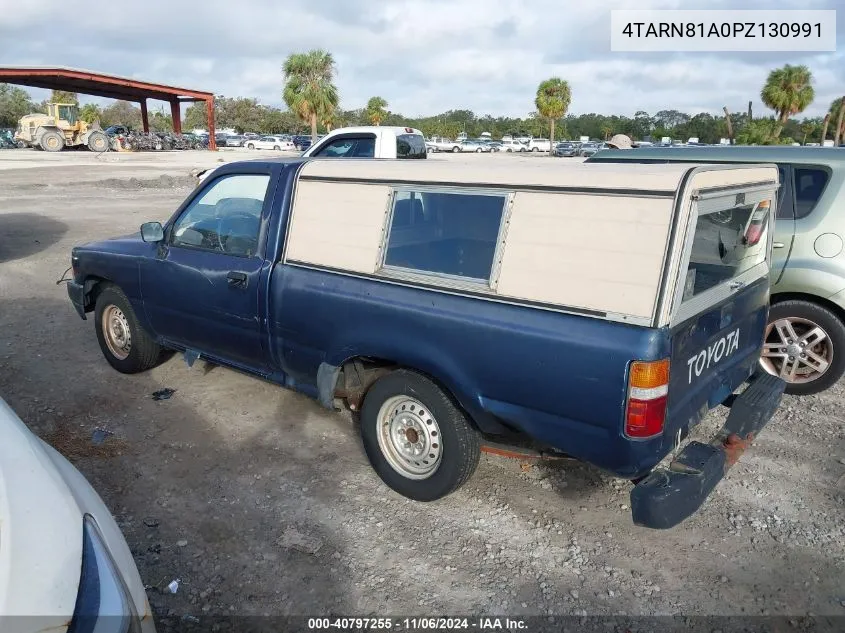 1993 Toyota Pickup 1/2 Ton Short Whlbase Stb VIN: 4TARN81A0PZ130991 Lot: 40797255