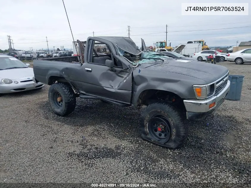 1994 Toyota Pickup 1/2 Ton Shrt Wheelbase/Dx VIN: JT4RN01P5R7063524 Lot: 40274991