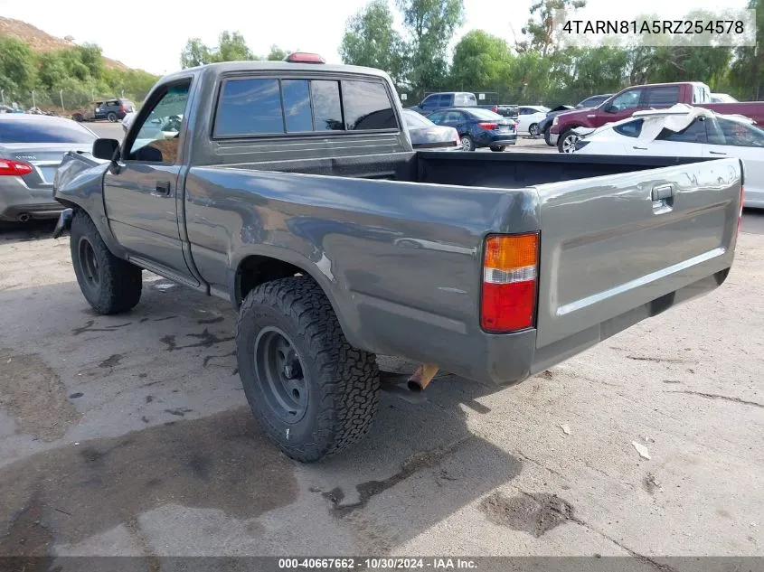 1994 Toyota Pickup 1/2 Ton Short Whlbase Stb VIN: 4TARN81A5RZ254578 Lot: 40667662