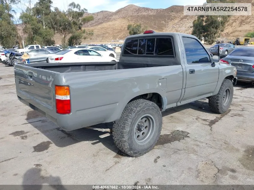 1994 Toyota Pickup 1/2 Ton Short Whlbase Stb VIN: 4TARN81A5RZ254578 Lot: 40667662