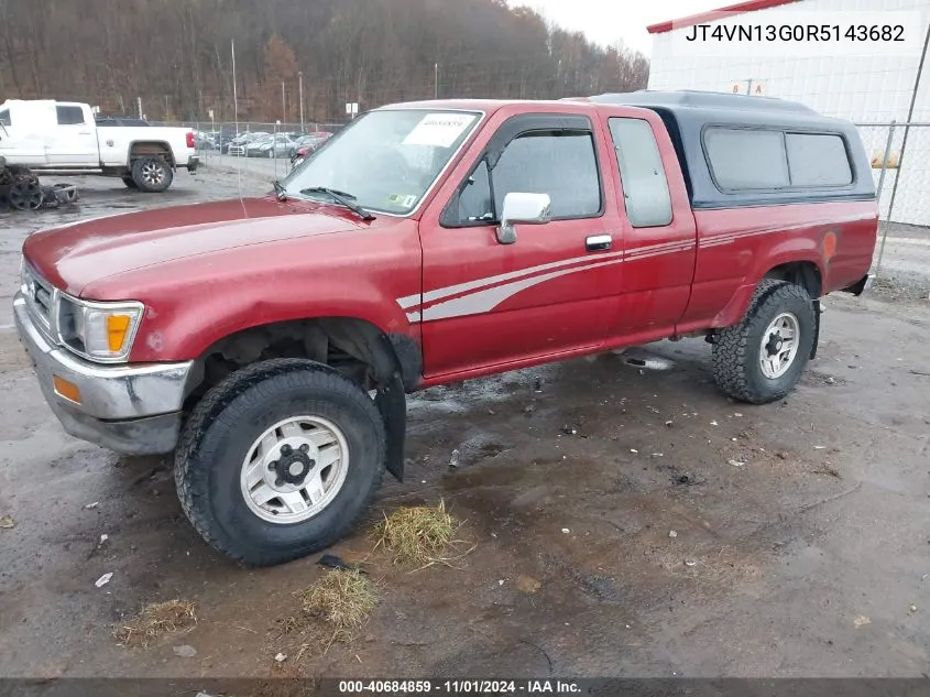 1994 Toyota Pickup 1/2 Ton Ex Long Whlbs Sr5 VIN: JT4VN13G0R5143682 Lot: 40684859