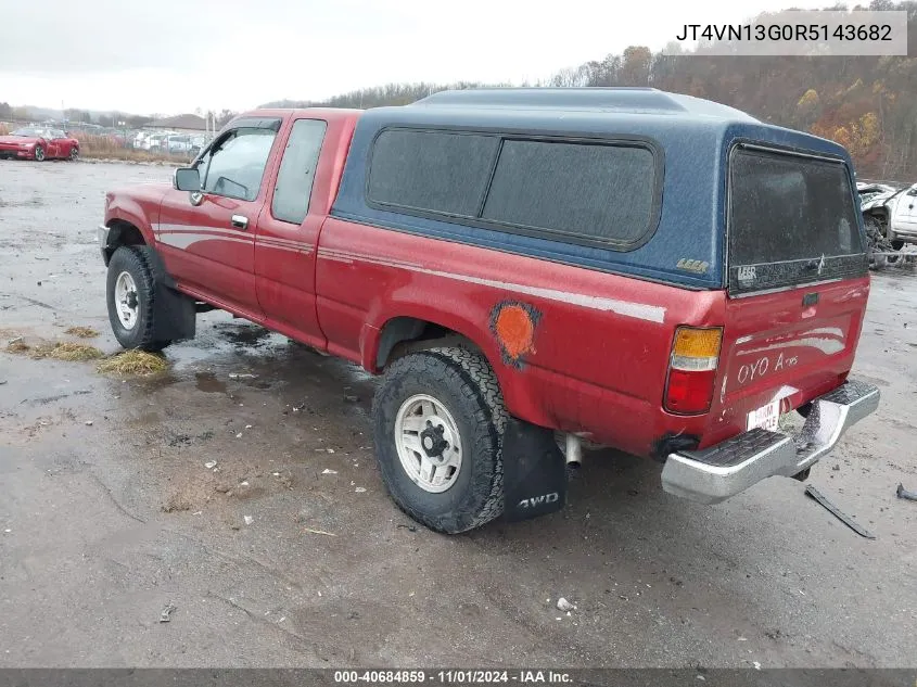 1994 Toyota Pickup 1/2 Ton Ex Long Whlbs Sr5 VIN: JT4VN13G0R5143682 Lot: 40684859