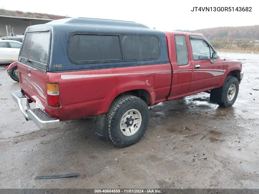 1994 Toyota Pickup 1/2 Ton Ex Long Whlbs Sr5 VIN: JT4VN13G0R5143682 Lot: 40684859