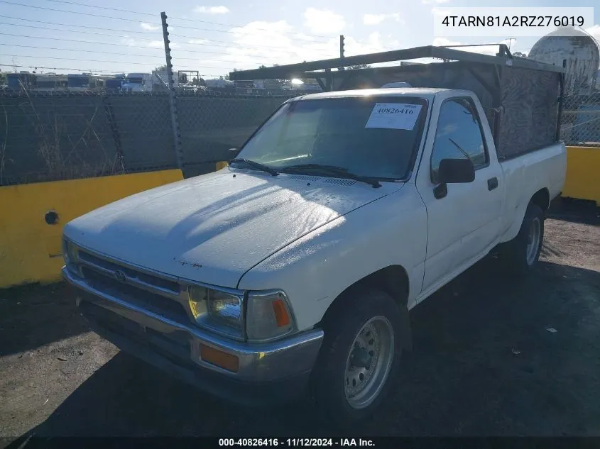 1994 Toyota Pickup 1/2 Ton Short Whlbase Stb VIN: 4TARN81A2RZ276019 Lot: 40826416