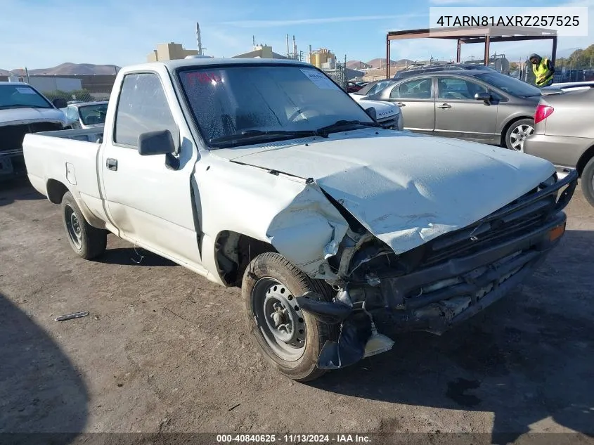 1994 Toyota Pickup 1/2 Ton Short Whlbase Stb VIN: 4TARN81AXRZ257525 Lot: 40840625