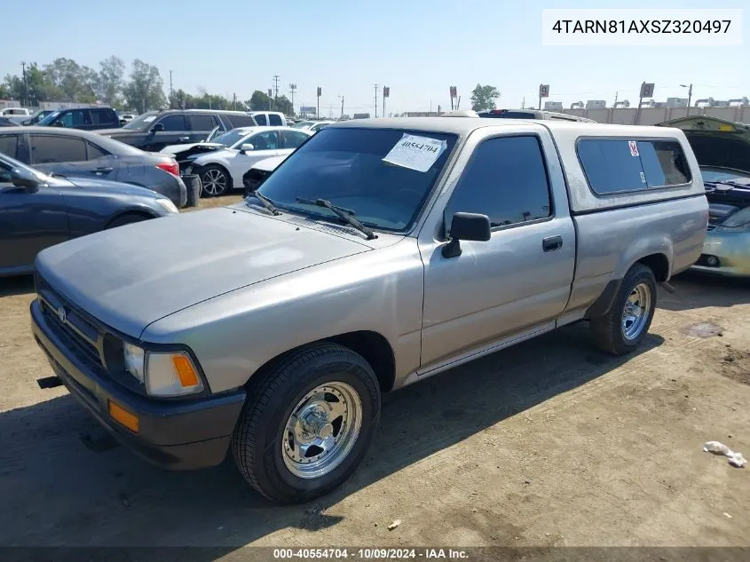 1995 Toyota Pickup 1/2 Ton Short Whlbase Stb VIN: 4TARN81AXSZ320497 Lot: 40554704