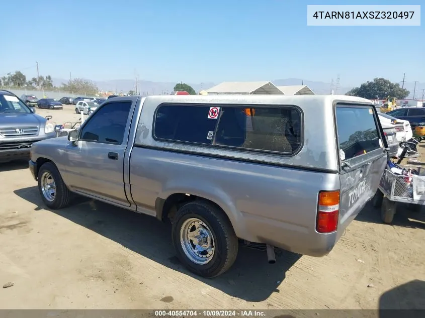 1995 Toyota Pickup 1/2 Ton Short Whlbase Stb VIN: 4TARN81AXSZ320497 Lot: 40554704