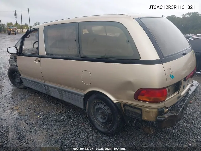 1994 Toyota Previa Le VIN: JT3AC12R3R1131321 Lot: 40432727