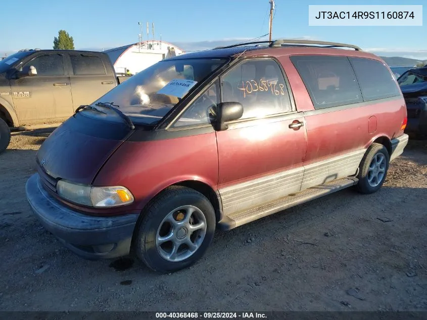 1995 Toyota Previa Le VIN: JT3AC14R9S1160874 Lot: 40368468