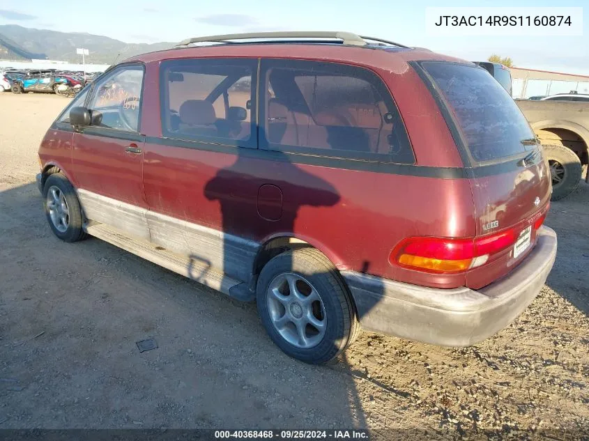 1995 Toyota Previa Le VIN: JT3AC14R9S1160874 Lot: 40368468