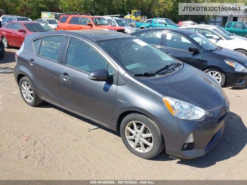 JTDKDTB32C1509463 2012 Toyota Prius C Three