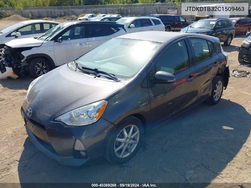 JTDKDTB32C1509463 2012 Toyota Prius C Three