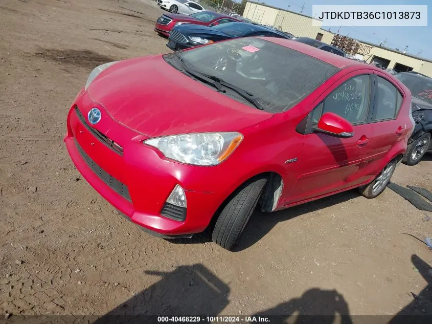 JTDKDTB36C1013873 2012 Toyota Prius C Three