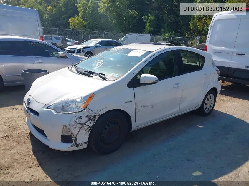 JTDKDTB32C1527008 2012 Toyota Prius C