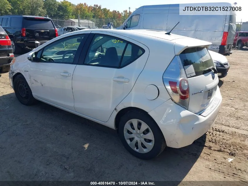 JTDKDTB32C1527008 2012 Toyota Prius C