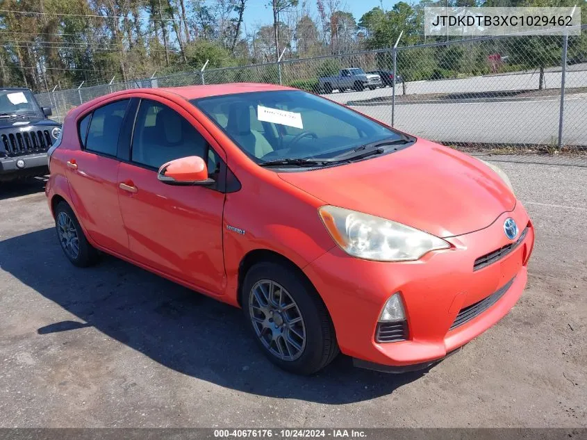 JTDKDTB3XC1029462 2012 Toyota Prius C