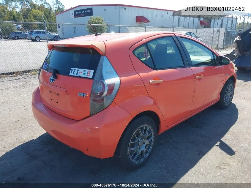 JTDKDTB3XC1029462 2012 Toyota Prius C