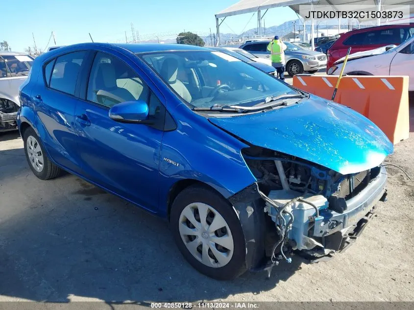 JTDKDTB32C1503873 2012 Toyota Prius C One