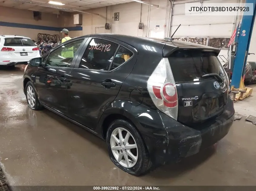 2013 Toyota Prius C Three VIN: JTDKDTB38D1047928 Lot: 39922992