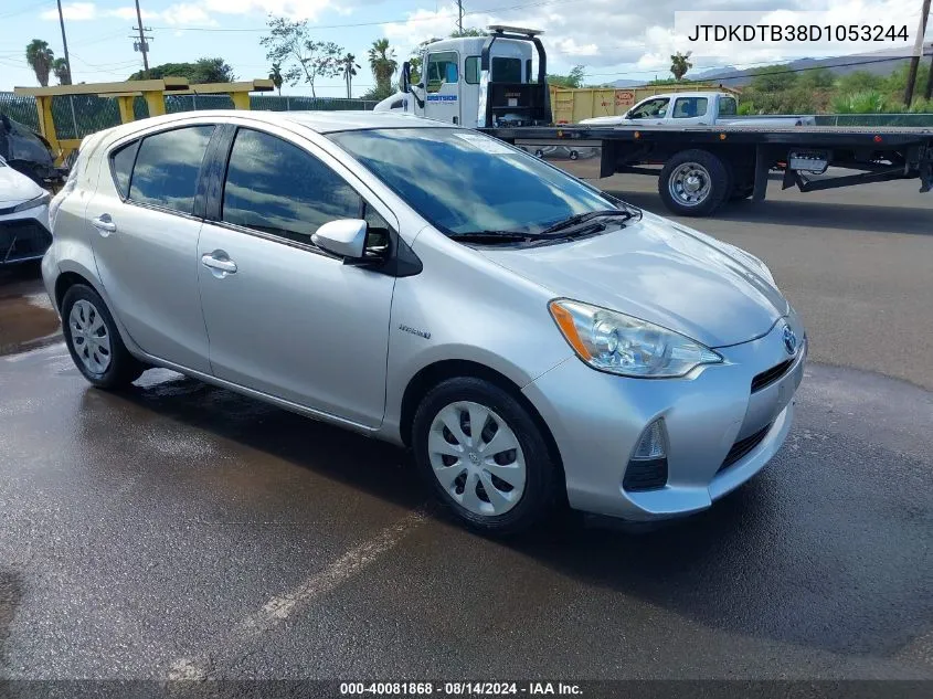 2013 Toyota Prius C Four/One/Three/Two VIN: JTDKDTB38D1053244 Lot: 40081868