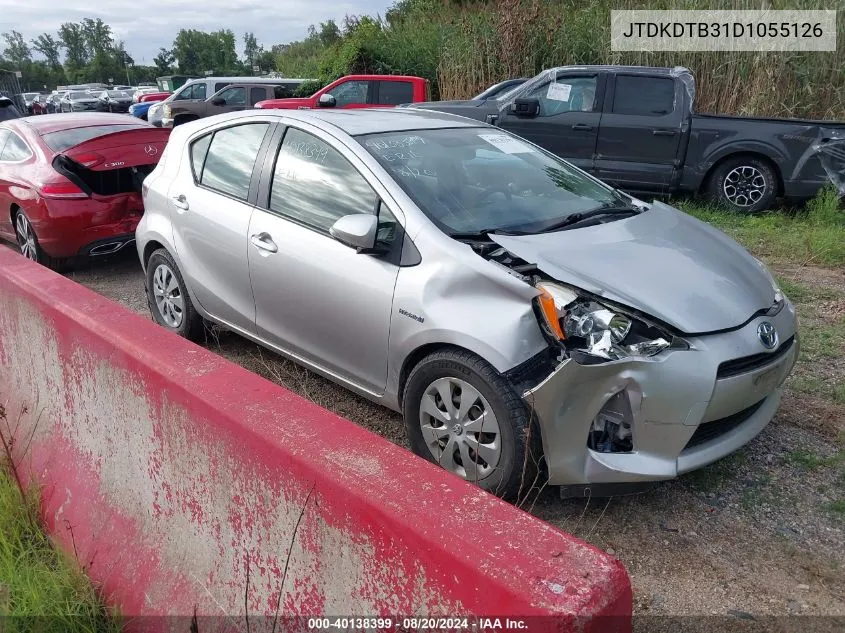 JTDKDTB31D1055126 2013 Toyota Prius C