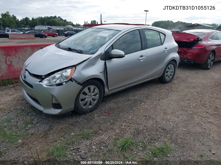 JTDKDTB31D1055126 2013 Toyota Prius C