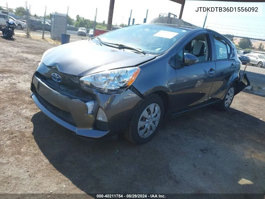 JTDKDTB36D1556092 2013 Toyota Prius C One