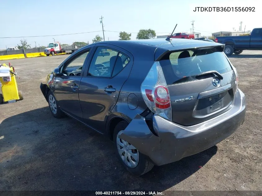 JTDKDTB36D1556092 2013 Toyota Prius C One