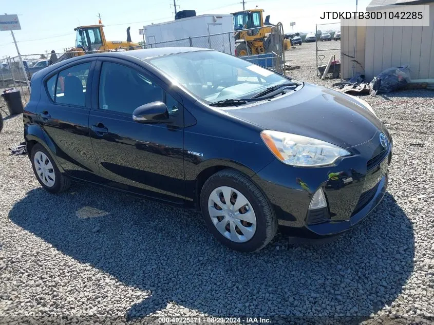 JTDKDTB30D1042285 2013 Toyota Prius C Two