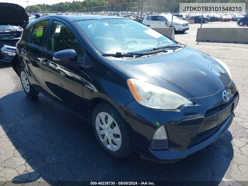 JTDKDTB31D1548210 2013 Toyota Prius C