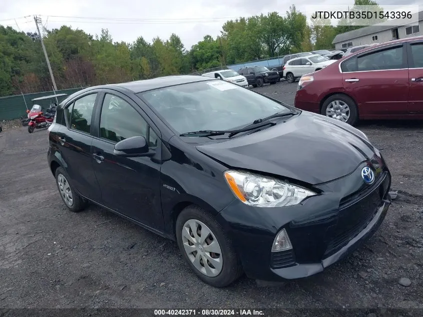 JTDKDTB35D1543396 2013 Toyota Prius C Two