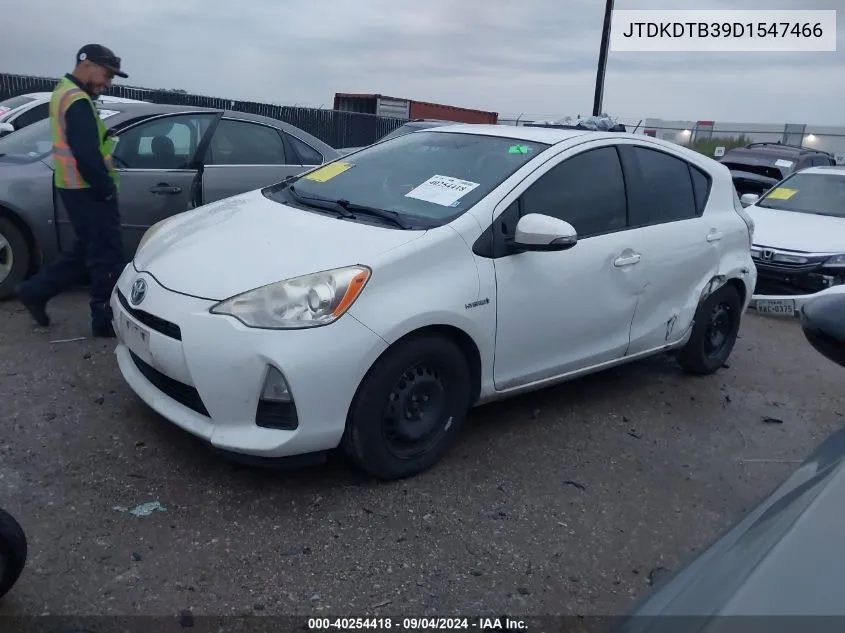 2013 Toyota Prius C VIN: JTDKDTB39D1547466 Lot: 40254418