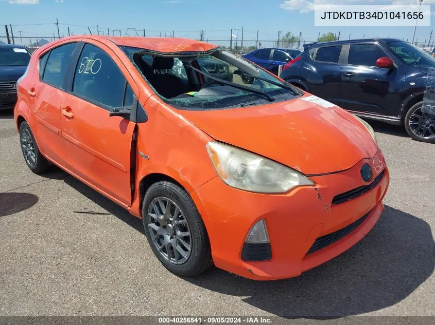 2013 Toyota Prius C Two VIN: JTDKDTB34D1041656 Lot: 40256541