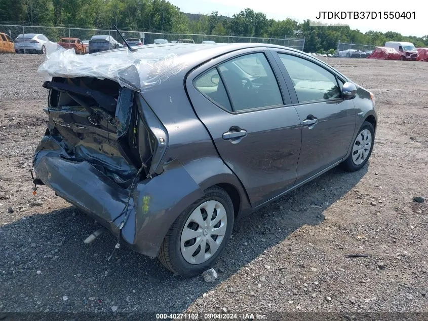 JTDKDTB37D1550401 2013 Toyota Prius C Two