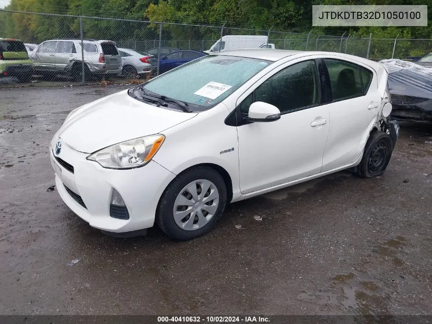 JTDKDTB32D1050100 2013 Toyota Prius C