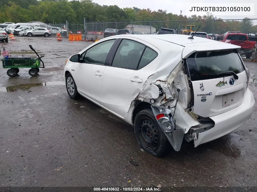 JTDKDTB32D1050100 2013 Toyota Prius C