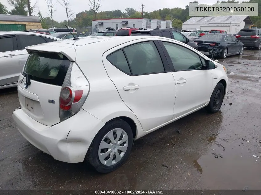 JTDKDTB32D1050100 2013 Toyota Prius C