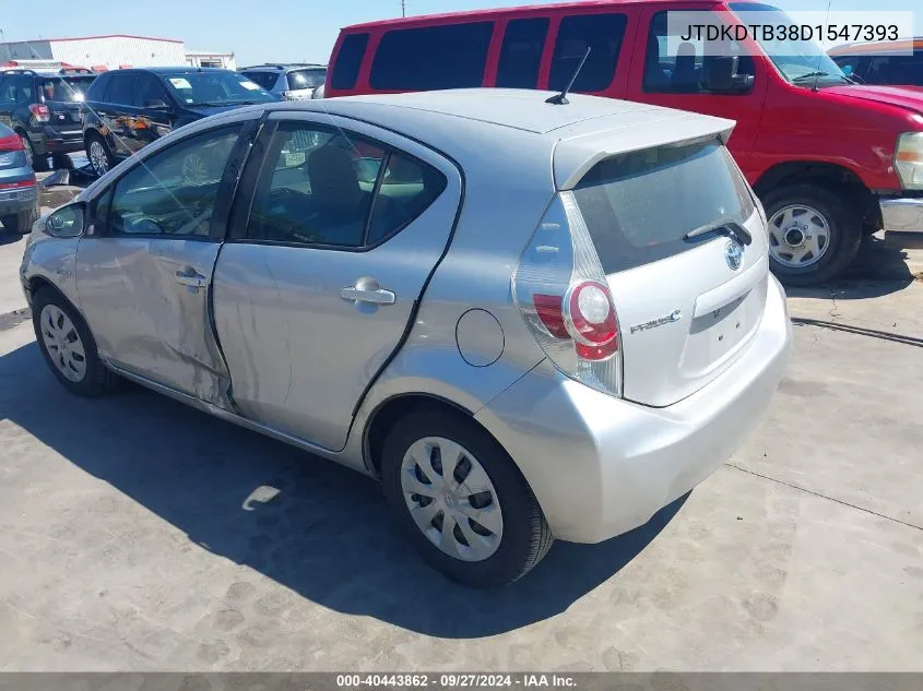 JTDKDTB38D1547393 2013 Toyota Prius C One