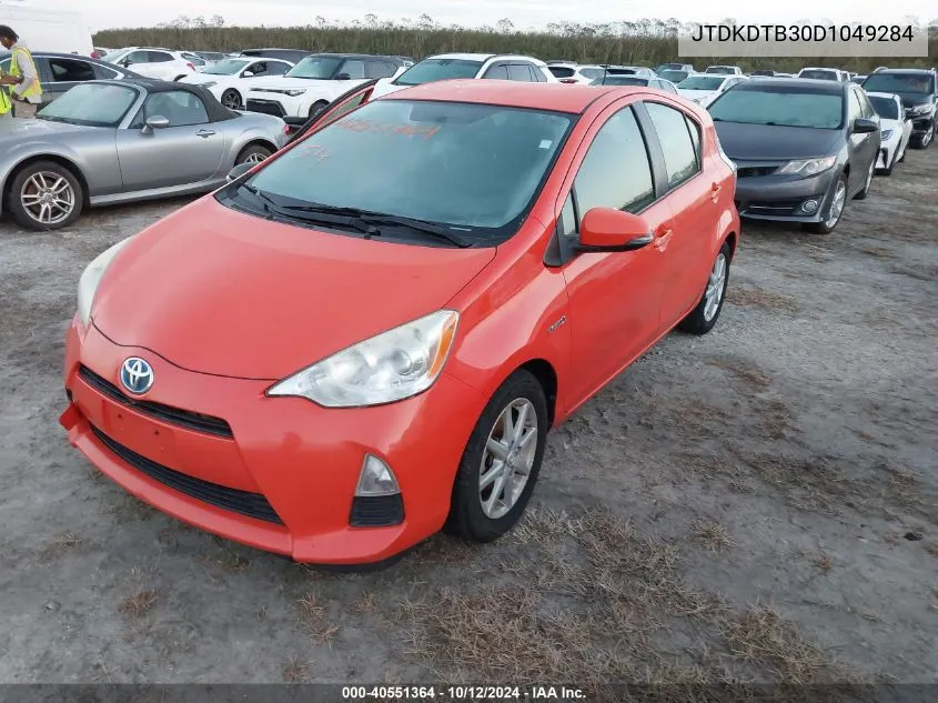 JTDKDTB30D1049284 2013 Toyota Prius C