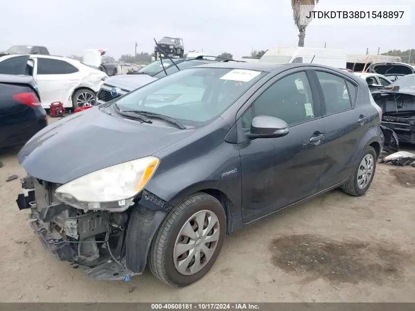 JTDKDTB38D1548897 2013 Toyota Prius C Two