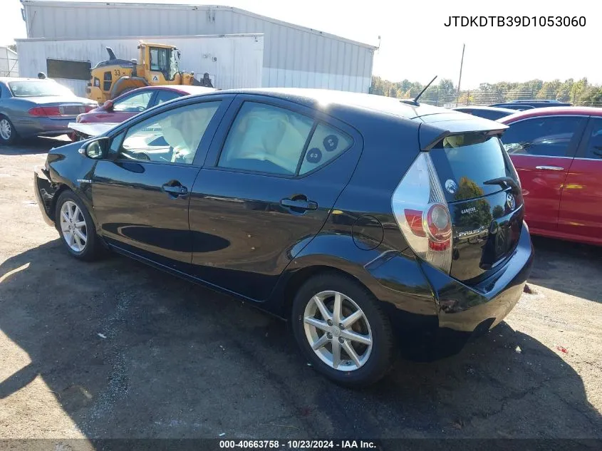 JTDKDTB39D1053060 2013 Toyota Prius C Three