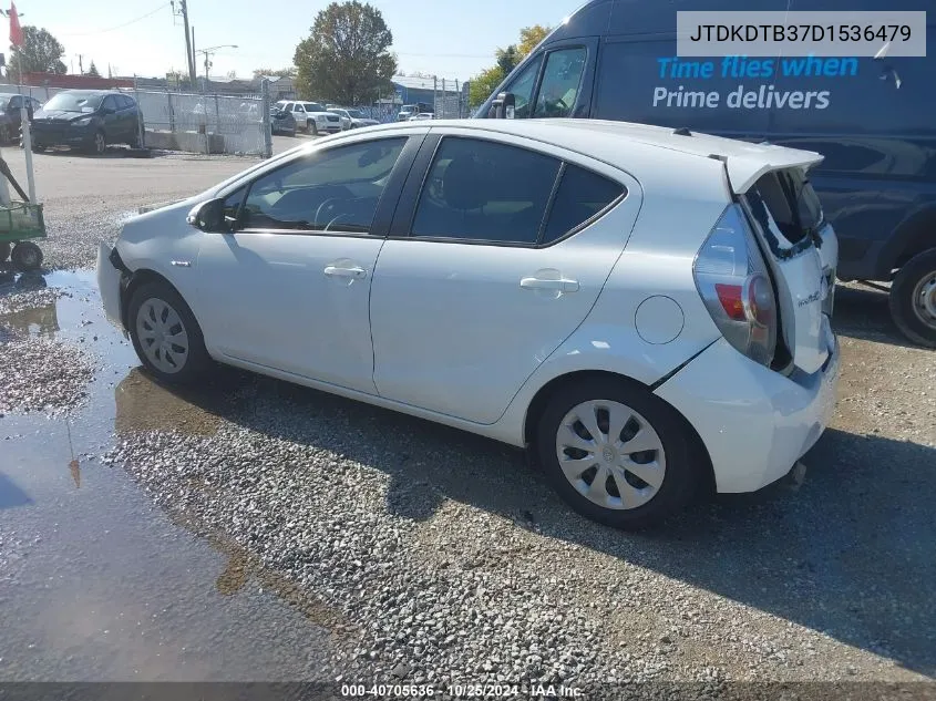 JTDKDTB37D1536479 2013 Toyota Prius C Two