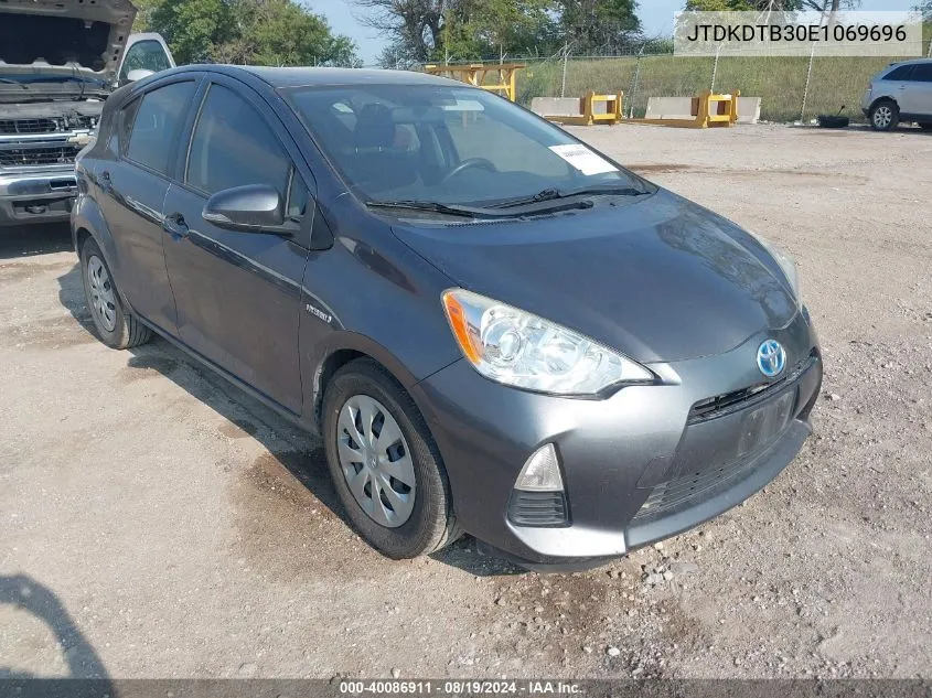 JTDKDTB30E1069696 2014 Toyota Prius C Four/One/Three/Two