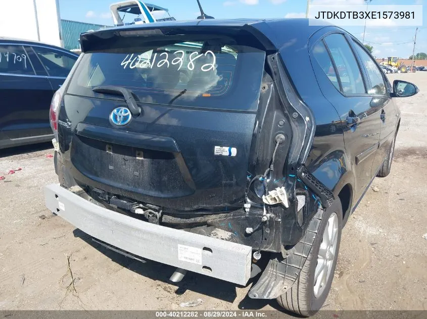 JTDKDTB3XE1573981 2014 Toyota Prius C Four