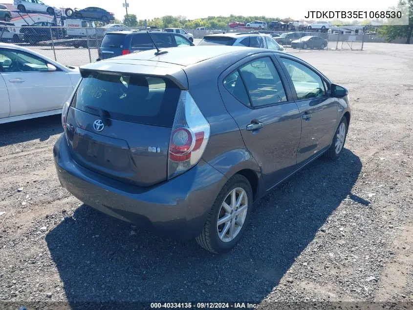 JTDKDTB35E1068530 2014 Toyota Prius C Three