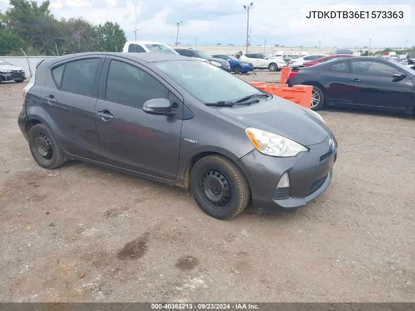 JTDKDTB36E1573363 2014 Toyota Prius C Two